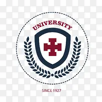 大学徽章矢量