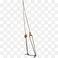 棕色漂亮绳子珠串