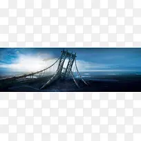 科幻大气设计banner背景