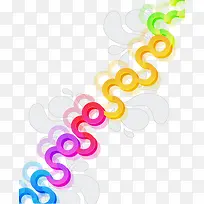 凭借彩色矢量图片