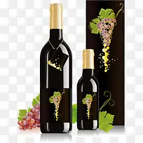矢量葡萄酒素材