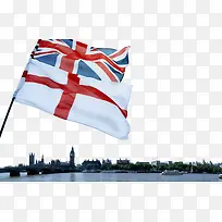 英国国旗下的塞纳河