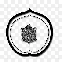 刺绣花纹  中国风 黑白花