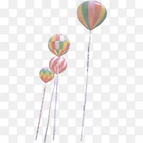 创意高清飞在空中的气球