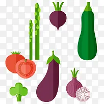 卡通手绘农产品蔬果