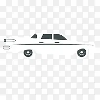 矢量手绘汽车