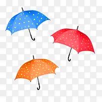 手绘雨伞