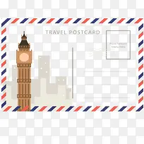英国伦敦旅游明信片