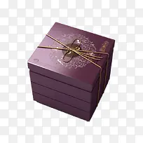 紫色月饼包装盒