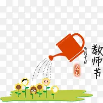 教师节装饰矢量主题图案