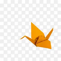 橙色千纸鹤