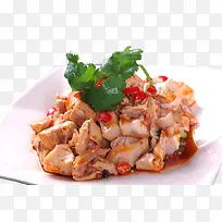 美食素材菜麻辣兔丁