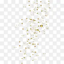黄色雨点