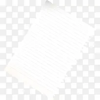 手绘白色纸张