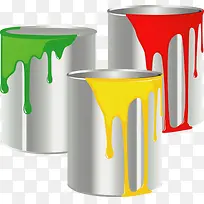 染料油漆桶