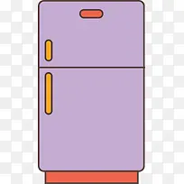 电冰箱png矢量素材