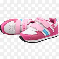 粉色可爱女童童鞋运动鞋