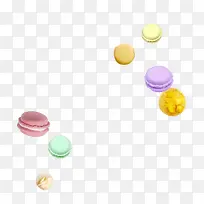 彩色夹心饼干