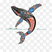花纹鲸鱼