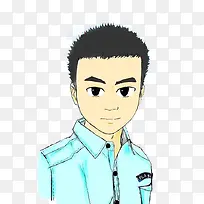 战友自画像