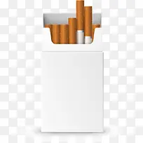 香烟盒矢量素材