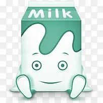 牛奶盒子电脑图标下载