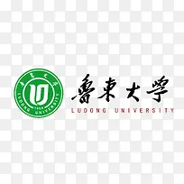 鲁东大学矢量标志