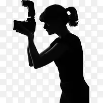女摄影记者