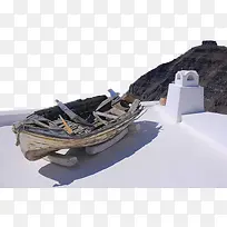 希腊爱情海小船