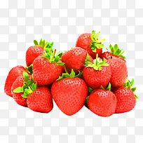 一堆红草莓采摘图片素材