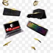 键盘电脑图片火麒麟鼠标