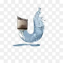 U形艺术字