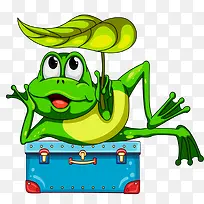 创意旅行青蛙设计卡通旅行青蛙素