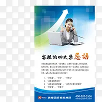 办公室展板模板矢量素材