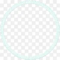 淡蓝色圆环