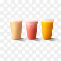 三杯果汁刨冰