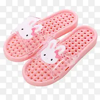 粉红拖鞋