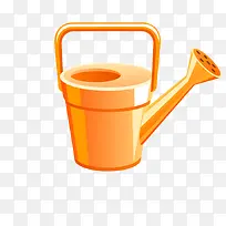 橙色水壶