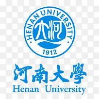 河南大学logo