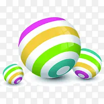 立体彩色球形