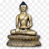 铜制释迦牟尼佛坐像