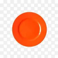 橙色一次性餐盘