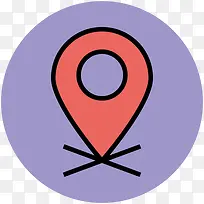卡通桌子素材餐饮矢量图 地图图