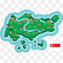 卡通地图