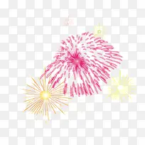 彩色烟花
