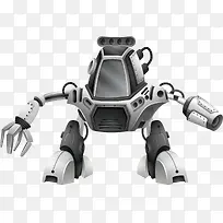 灰色高科技机器人
