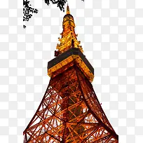 夜晚的东京塔