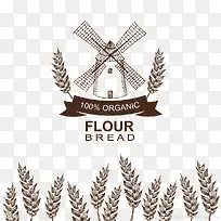 农庄麦穗logo