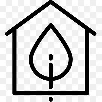 生态住宅图标