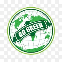 绿色生态创意环保图标